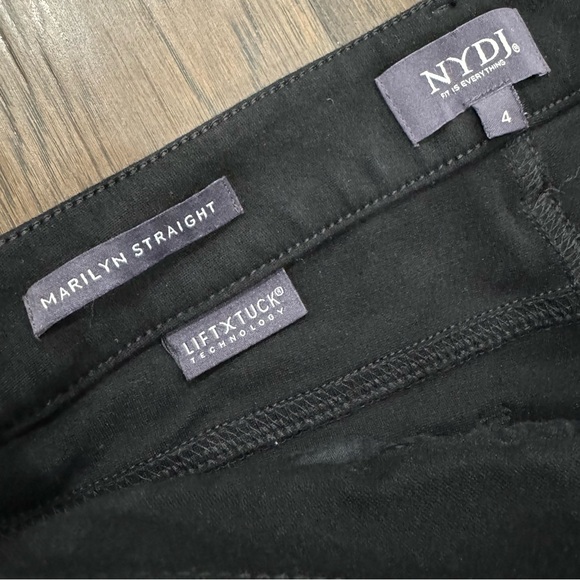 NYDJ Marylin Straight Lift X Tuck Technology Pants - Picture 3 of 7